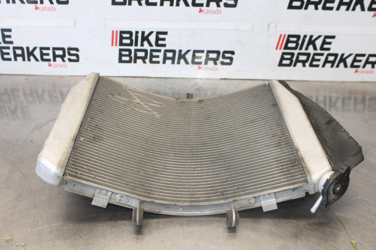 07-08 KAWASAKI NINJA ZX6R ENGINE RADIATOR MOTOR COOLER COOLING RADIATER BB937