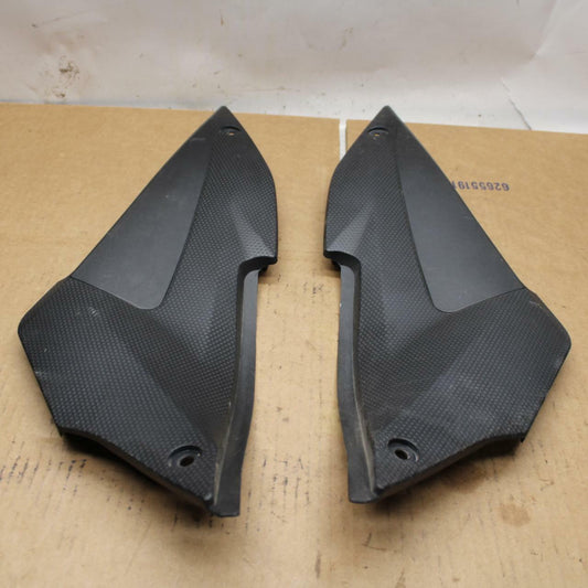 15-17 YAMAHA YZF R3 RIGHT LEFT FRAME MID SIDE COVERS COWLS PANELS TRIM BB380