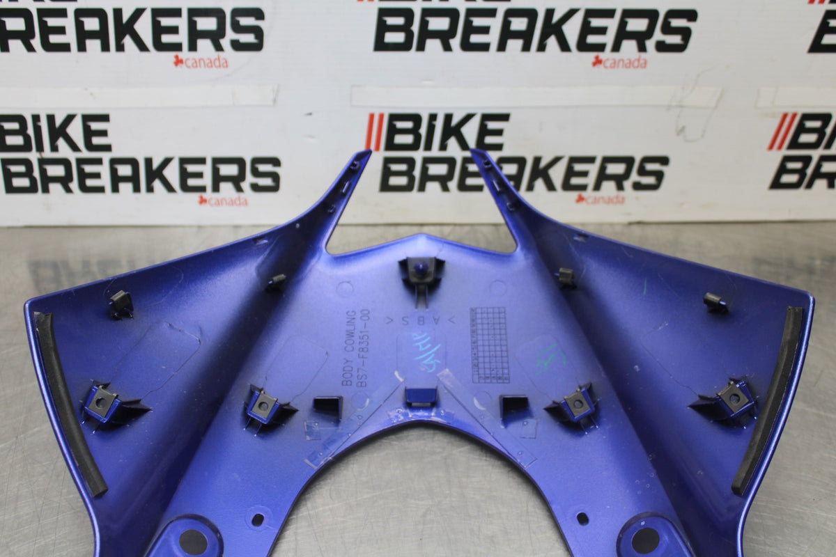 23 YAMAHA YZF R3 FRONT UPPER NOSE FAIRING COWL SHROUD BB003