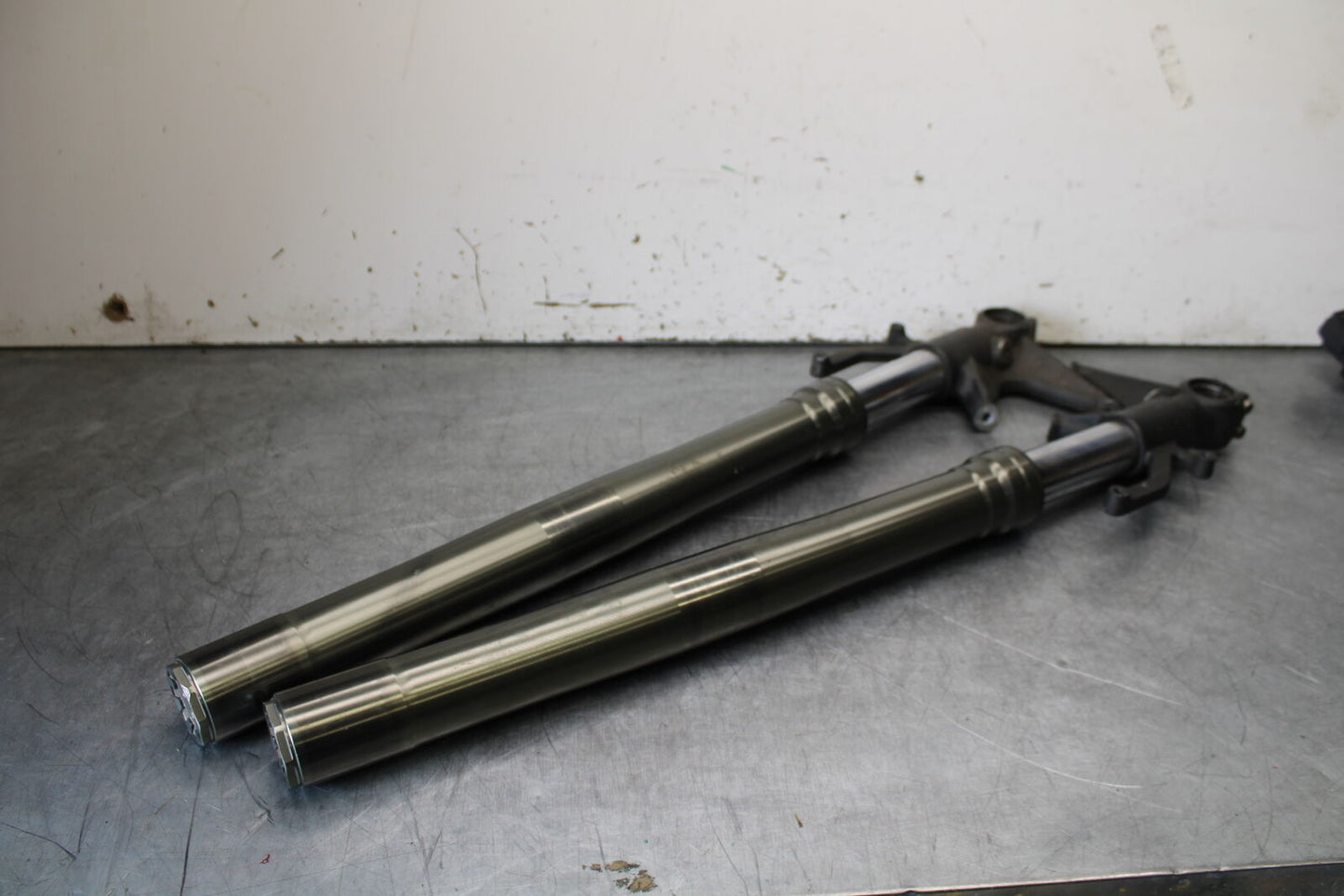 09-12 KAWASAKI NINJA ZX6R FRONT FORKS SHOCK SUSPENSION SET PAIR BB272