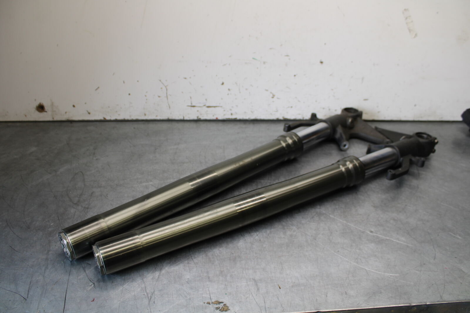 09-12 KAWASAKI NINJA ZX6R FRONT FORKS SHOCK SUSPENSION SET PAIR BB272