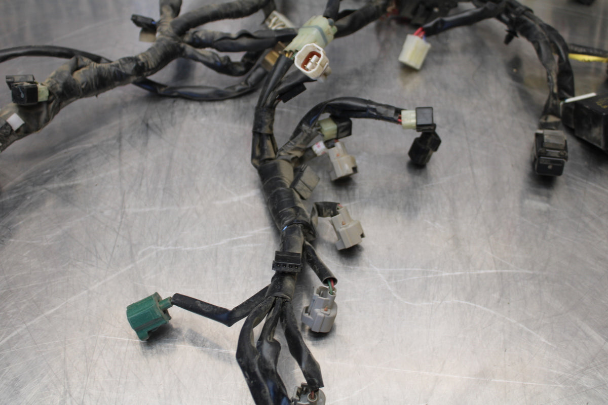09-15 YAMAHA FZ6R MAIN ENGINE WIRING HARNESS MOTOR WIRE LOOM BB161