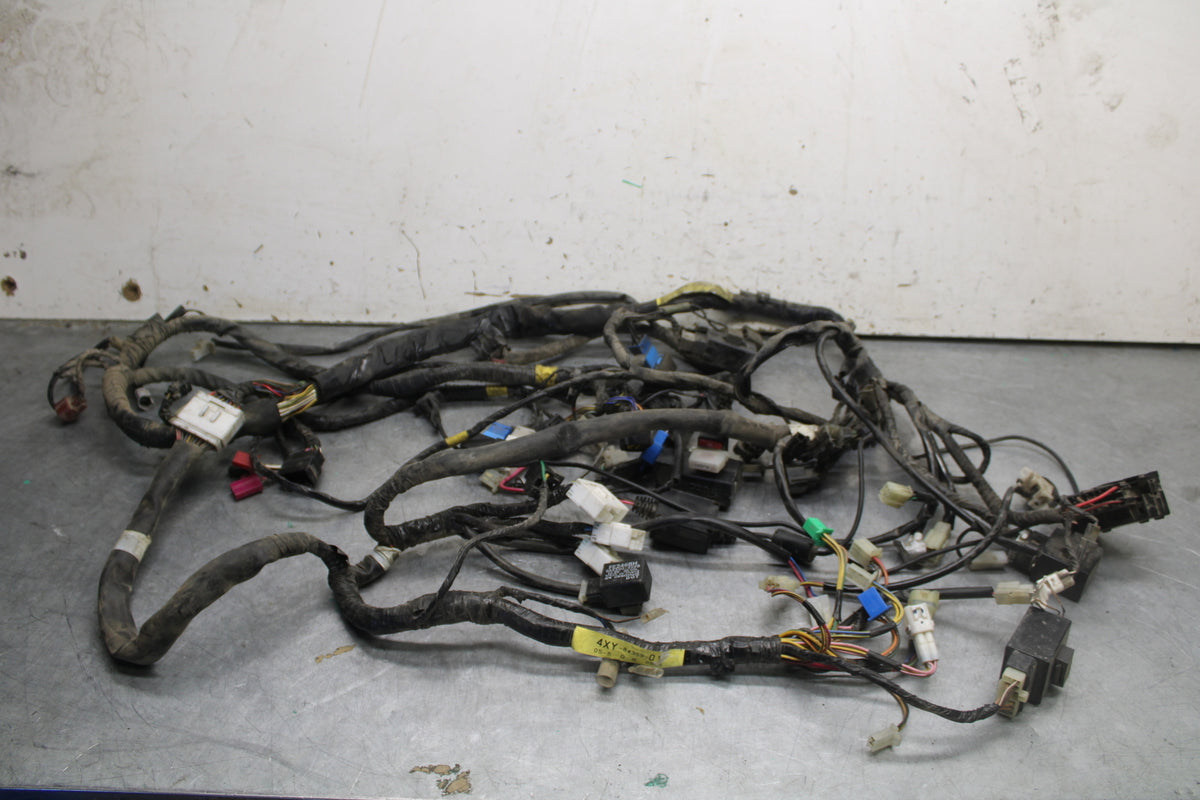 05-06 YAMAHA ROYAL STAR MAIN ENGINE WIRING HARNESS MOTOR WIRE LOOM BB697