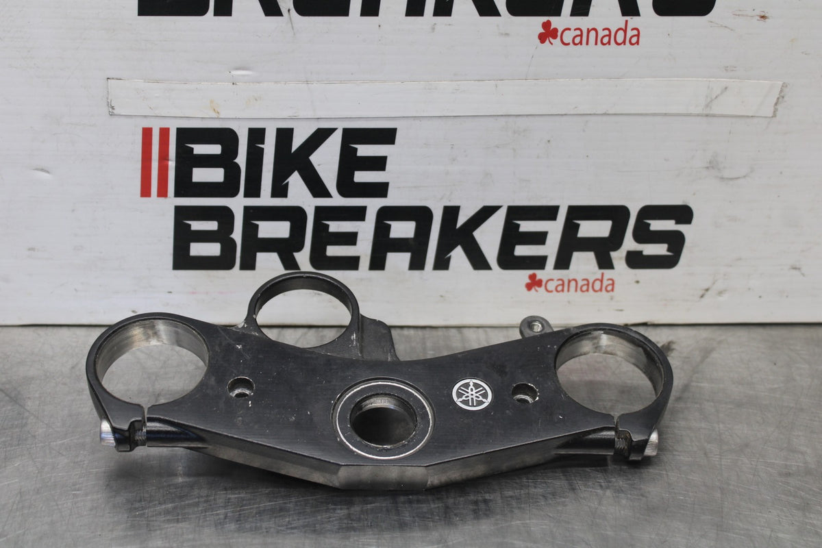08-16 YAMAHA YZF R6 FORKS UPPER TRIPLE TREE CLAMP BB929