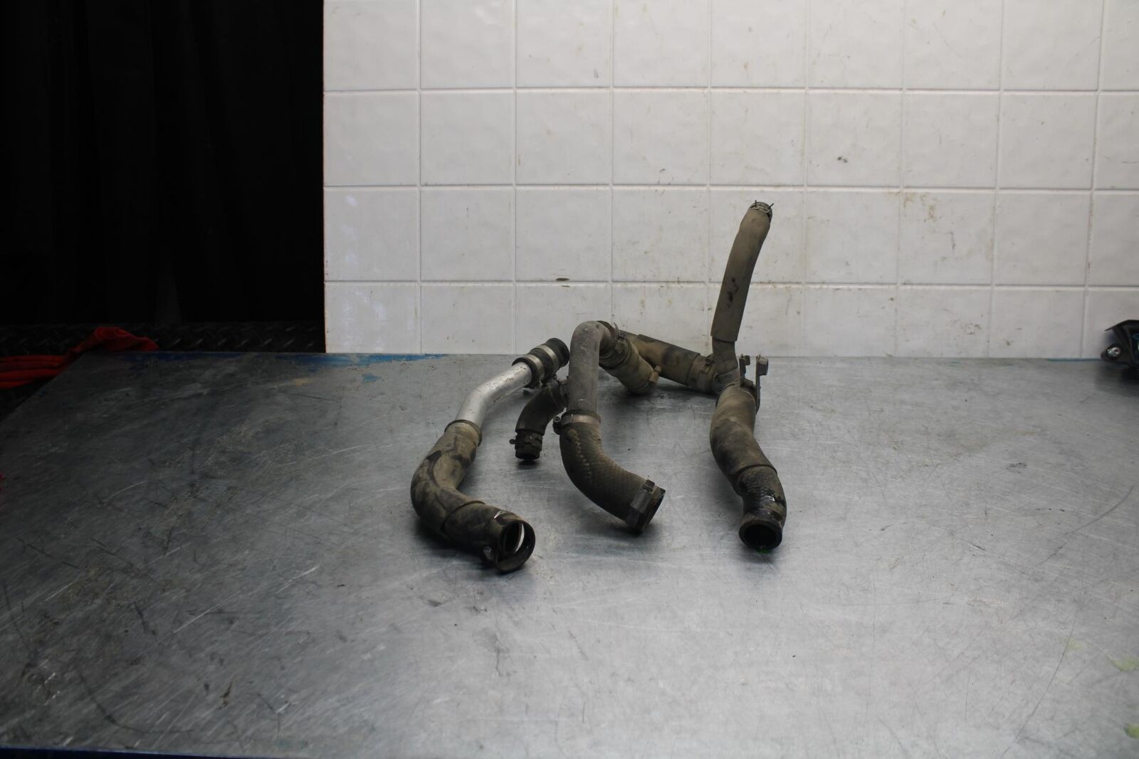 07 YAMAHA YZF R6 2c0 RADIATOR HOSES ENGINE COOLANT WATER PIPES HOSE KIT SET BB42