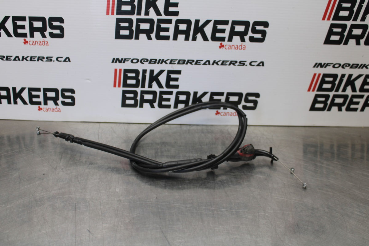 23-24 YAMAHA MT-07 THROTTLE CABLES LINES BB194