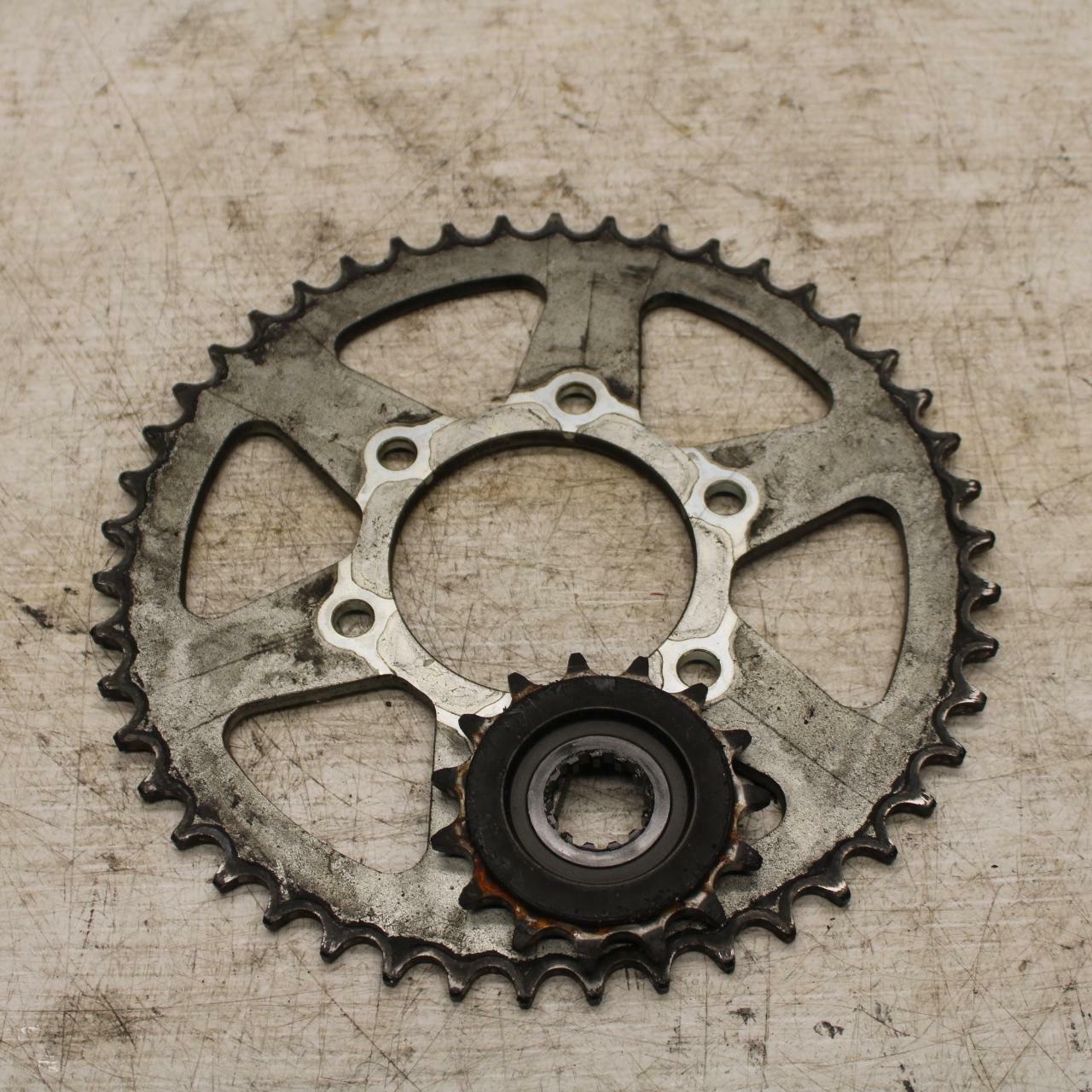 17-20 KAWASAKI NINJA 650 REAR BACK FRONT  SPROCKET SET BB364