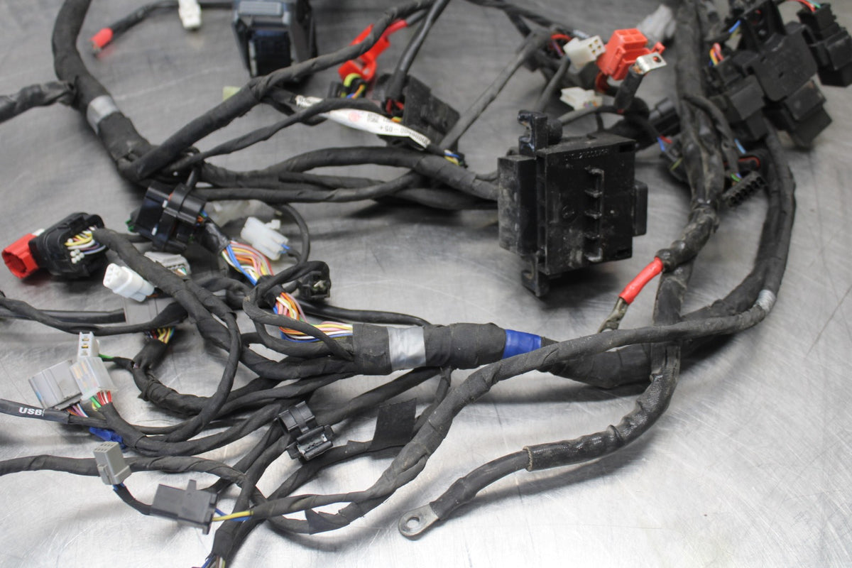24 APRILIA TUONO V4 1100 FACTORY ABS MAIN ENGINE WIRING HARNESS WIRE LOOM BB887