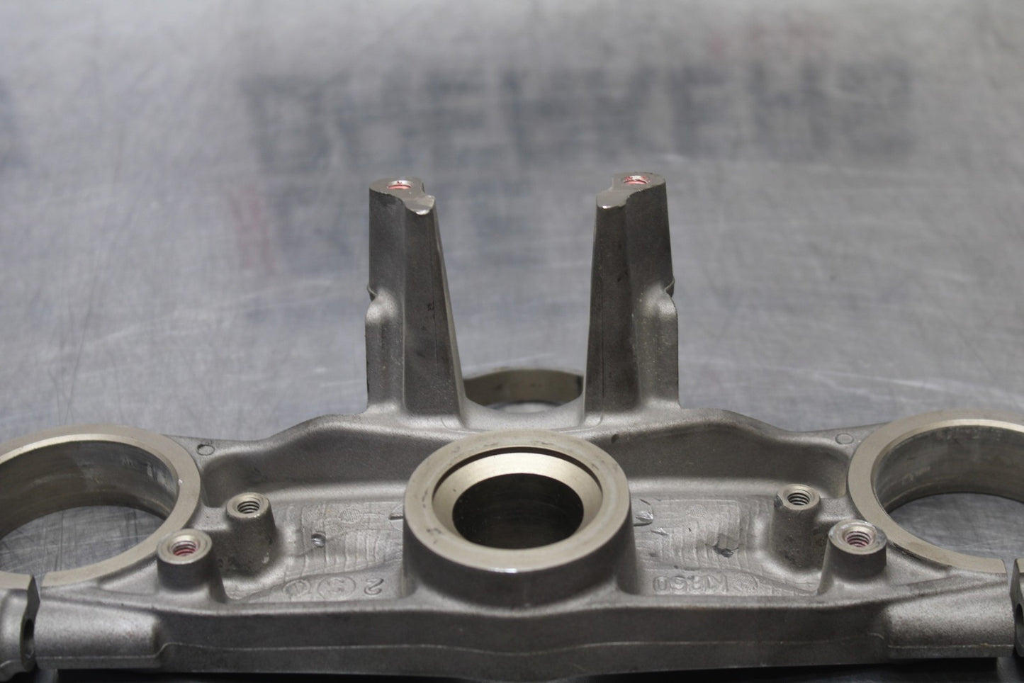 07-08 KAWASAKI NINJA ZX6R FORKS UPPER TRIPLE TREE CLAMP 44039-0072-829 BB203