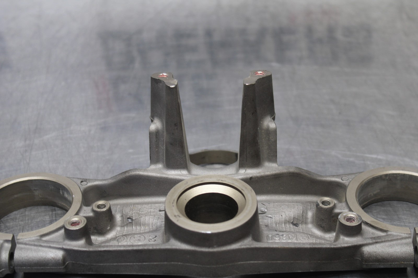 07-08 KAWASAKI NINJA ZX6R FORKS UPPER TRIPLE TREE CLAMP 44039-0072-829 BB203