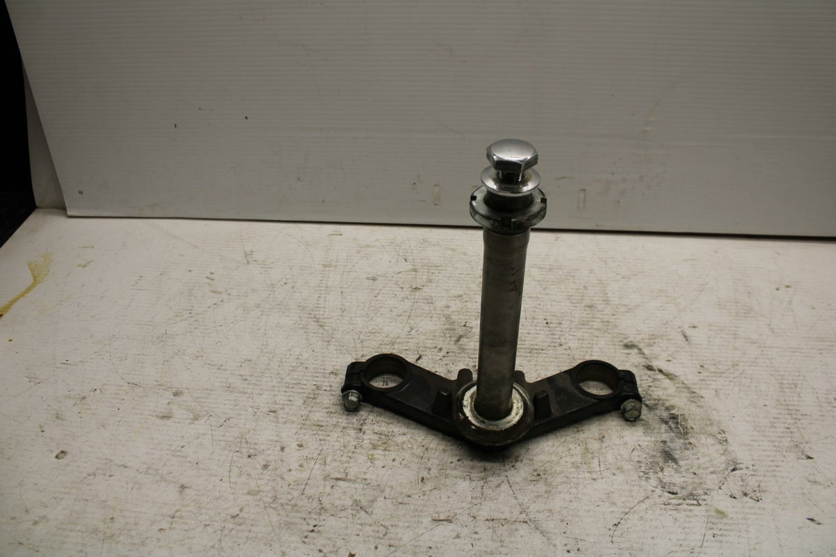 90-07 KAWASAKI ZZR 250 FRONT FORKS CLAMP LOWER TRIPLE TREE STEM BB298
