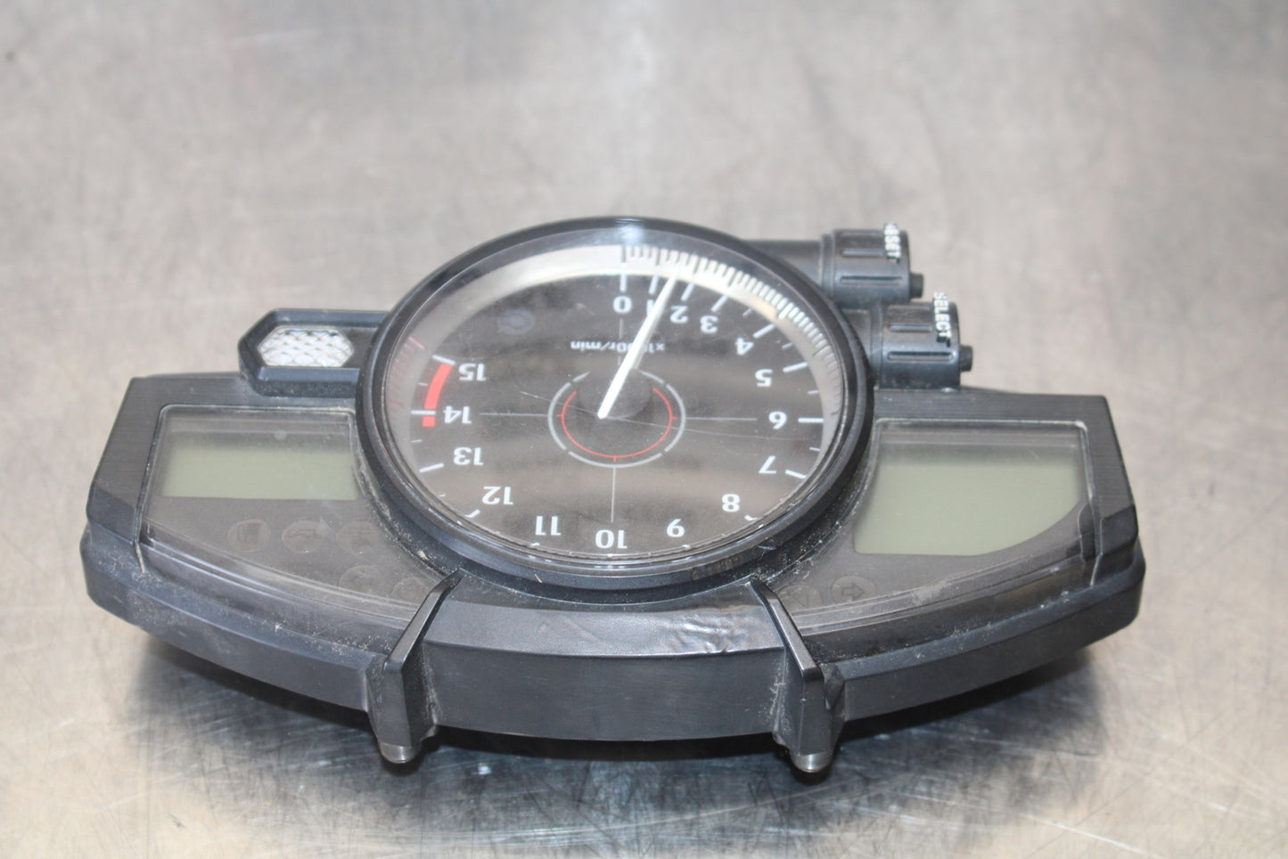 07-08 YAMAHA YZF R1 SPEEDO TACH GAUGES CLUSTER SPEEDOMETER TACHOMETER BB160