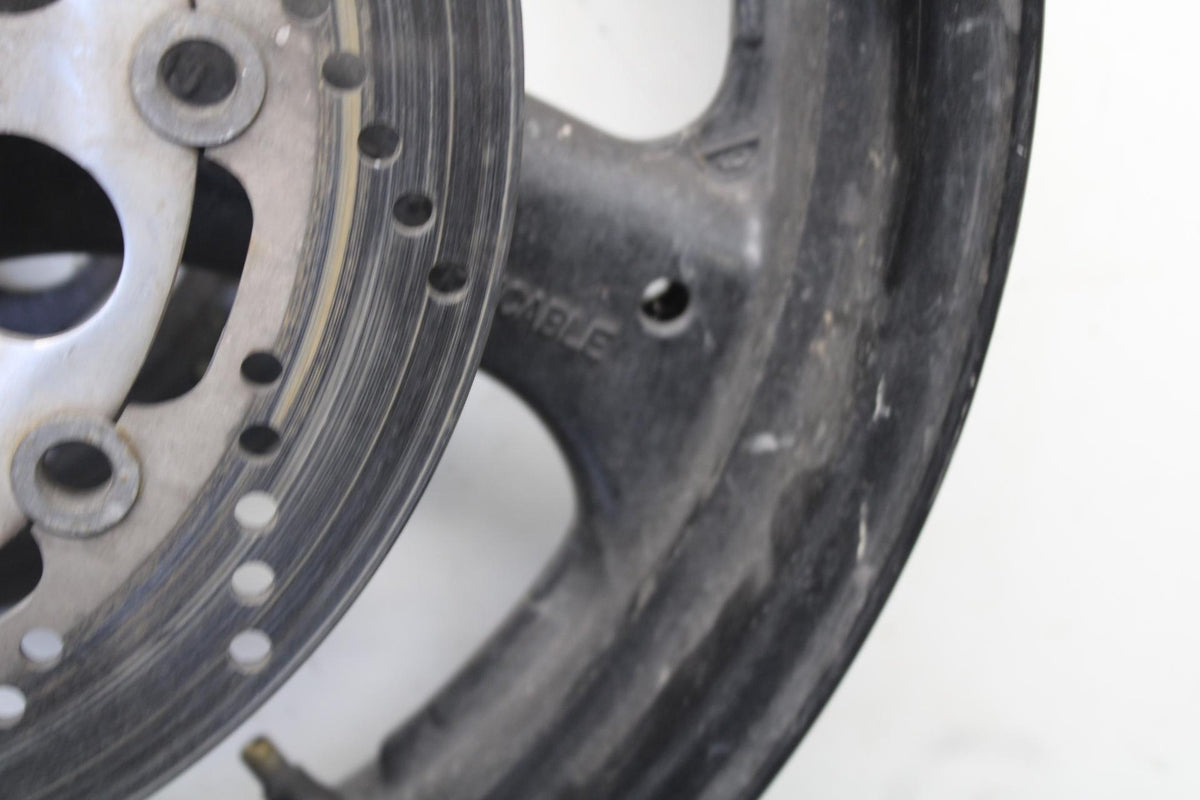 1995 Suzuki RF600R FRONT WHEEL AND LEFT RIGHT BRAKE ROTORS DISCS BB615