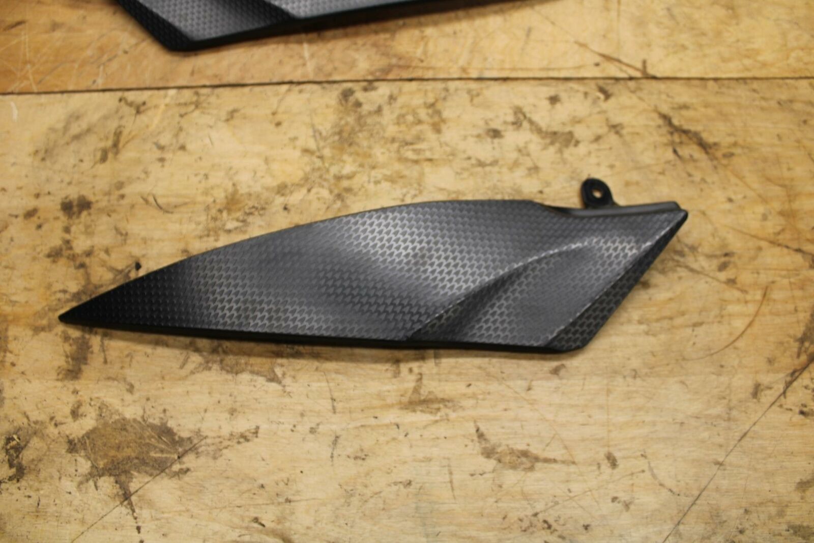 07-08 YAMAHA YZF R1 RIGHT LEFT GAS FUEL TANK PANELS COVERS TRIM SET COWLS  BB333