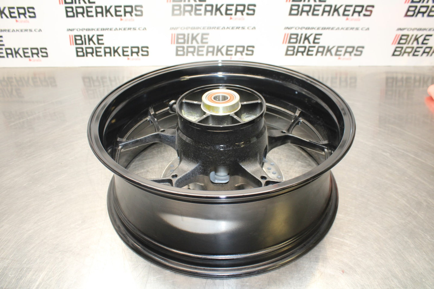 23-24 KAWASAKI NINJA ZX14R NEW!! REAR WHEEL BACK RIM & ROTOR BB169