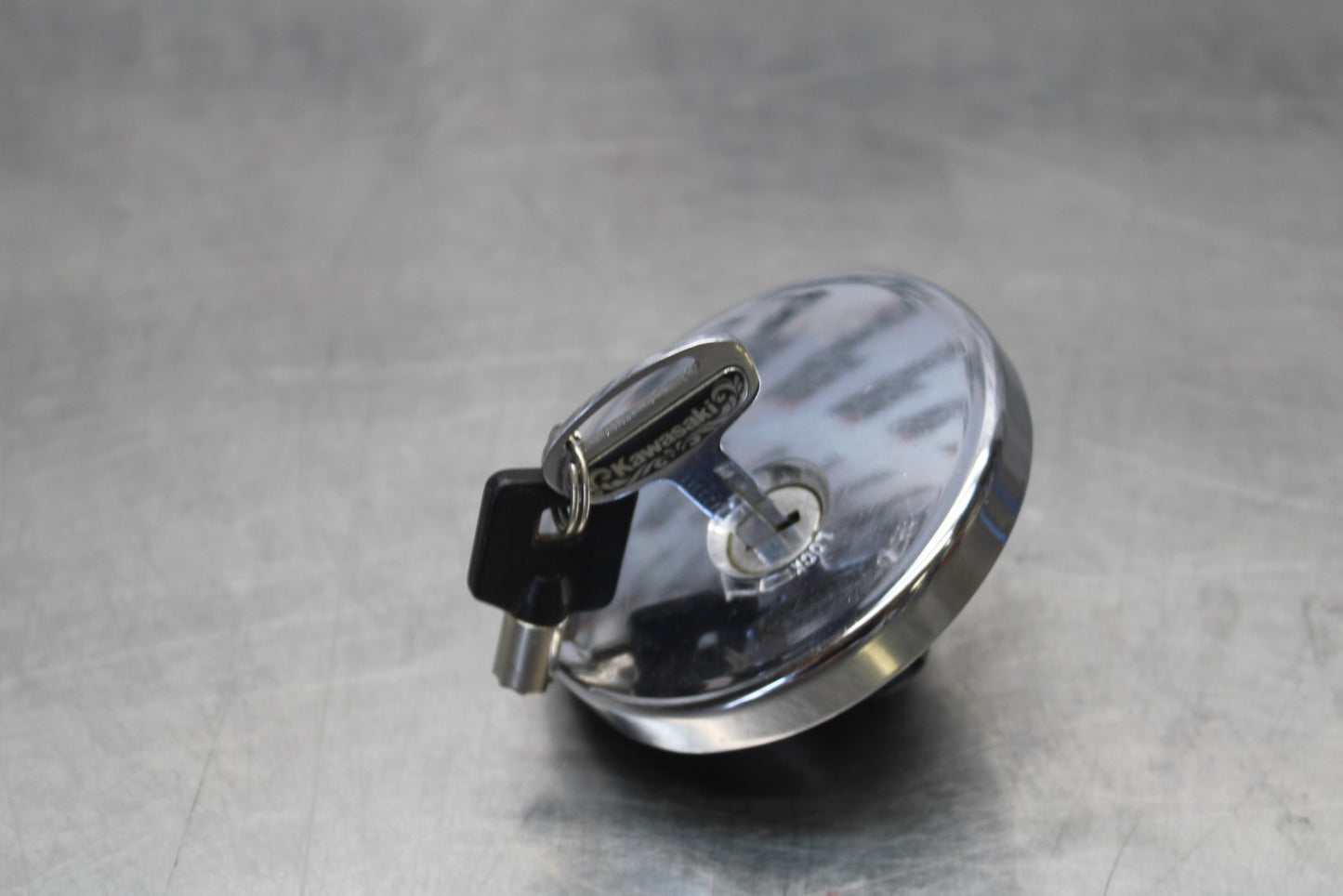 03-08 KAWASAKI VULCAN 1600 IGNITION LOCK KEY SET W/ GAS CAP BB196