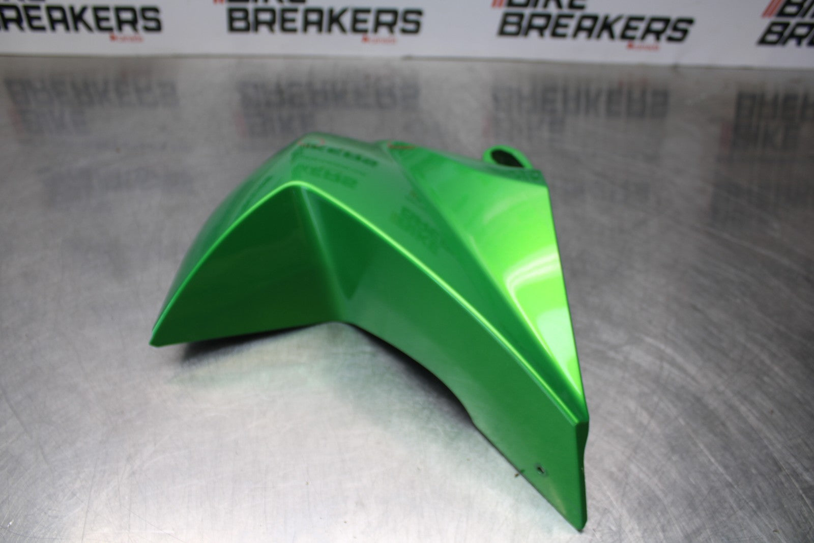 08-18 KAWASAKI KLR650 RIGHT FRONT UPPER NOSE FAIRING COWL SHROUD BB183