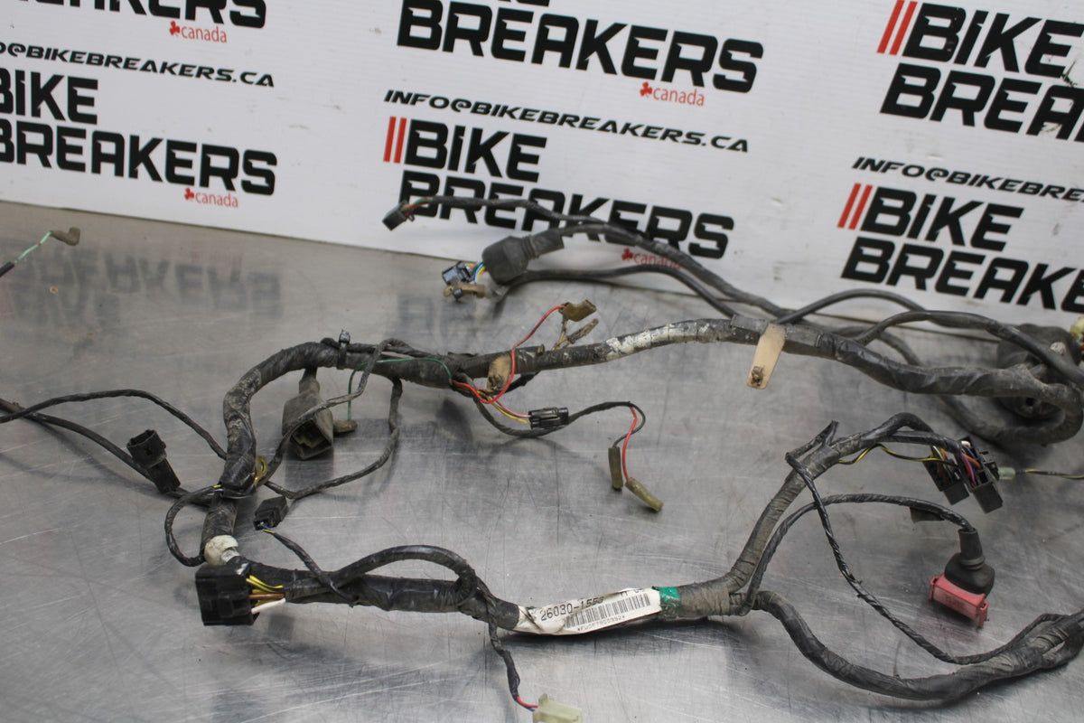 98 KAWASAKI NINJA ZX6 MAIN ENGINE WIRING HARNESS MOTOR WIRE LOOM BB870