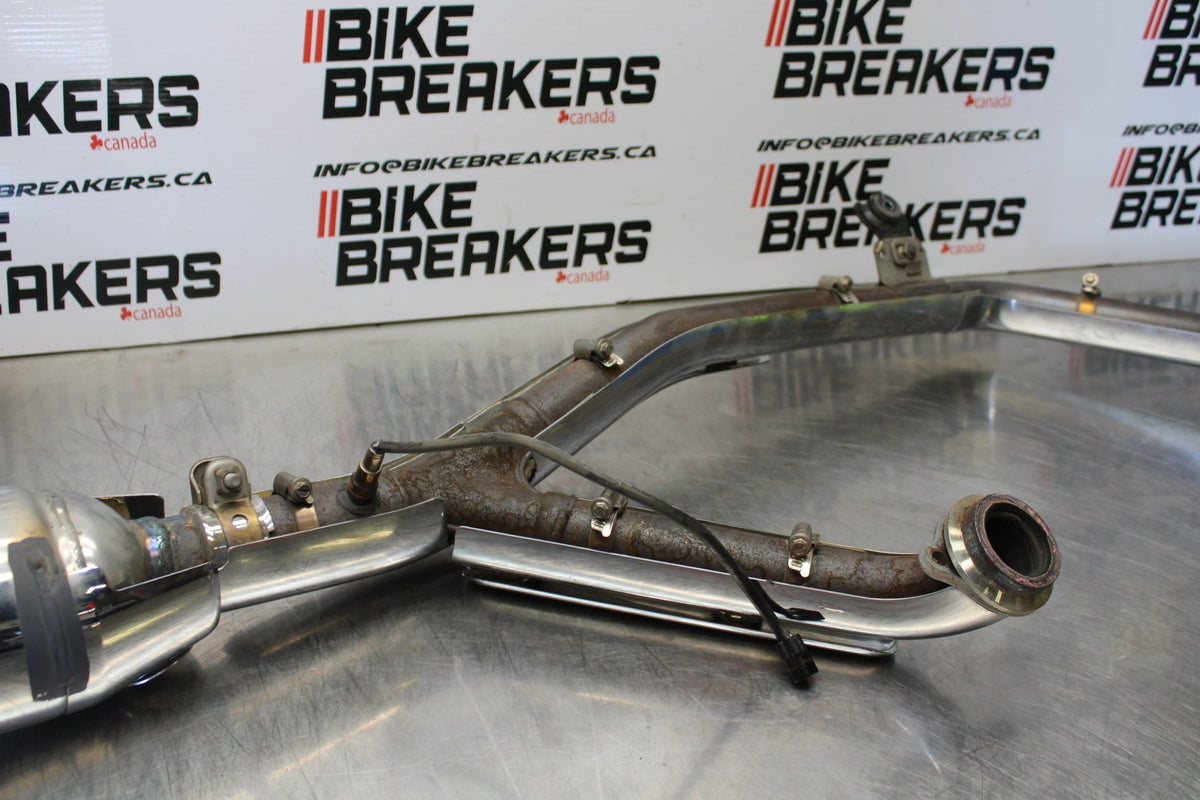 09 YAMAHA V STAR 950 EXHAUST PIPE SYSTEM BB172