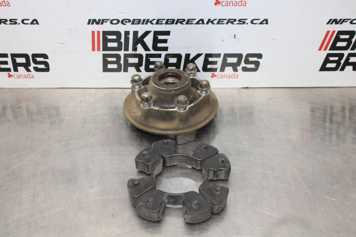 13 KAWASAKI NINJA 650 EX650F ABS REAR HUB & SHOCK DAMPERS CUSH ABSORBERS BB828