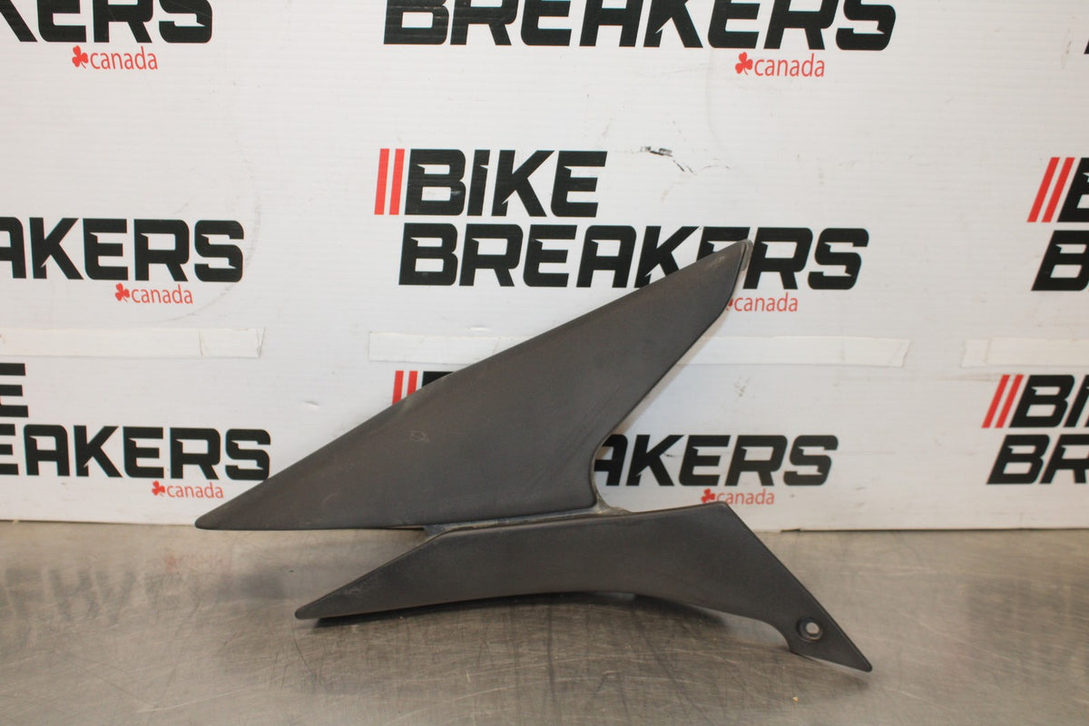 07-08 KAWASAKI NINJA ZX6R LEFT GAS TANK FUEL CELL PANEL COVER TRIM COWL  BB896