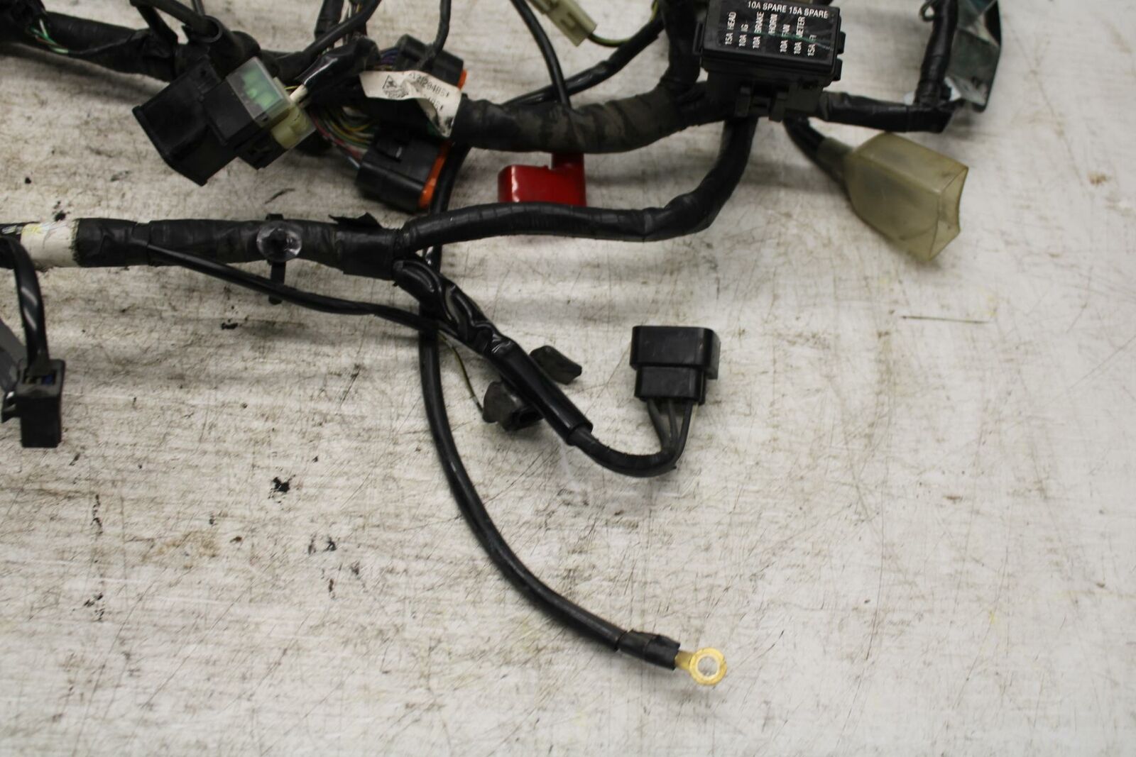 12-13 KAWASAKI EX300 NINJA MAIN ENGINE WIRING HARNESS MOTOR WIRE LOOM BB373