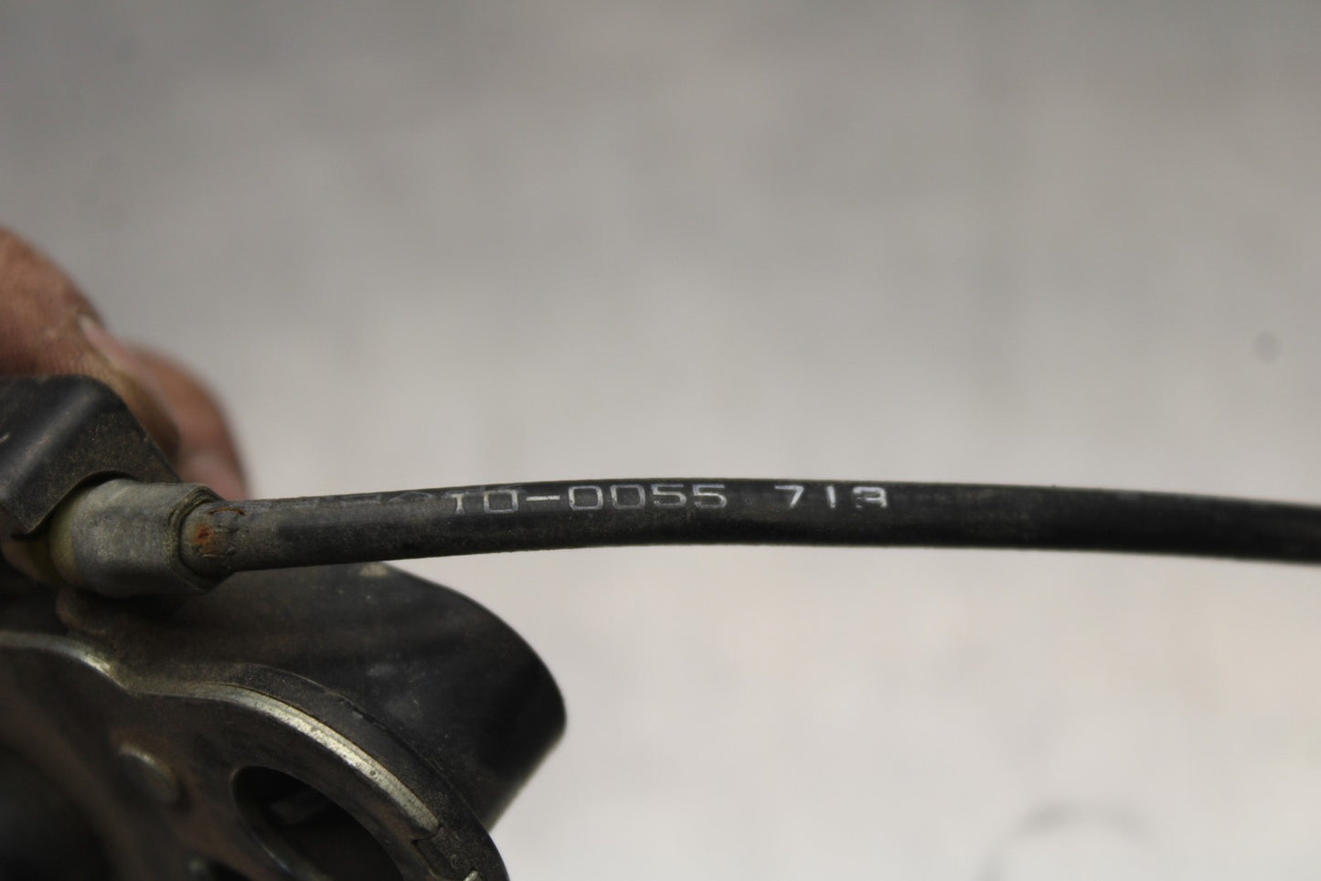 07-08 KAWASAKI NINJA ZX6R REAR PASSENGER SEAT LATCH LOCK ASSEMBLY BB203