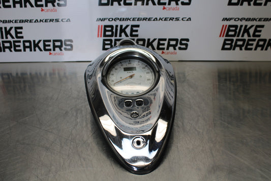 04 YAMAHA ROAD STAR XV1700A GAUGES METER SPEEDO TACH BB155