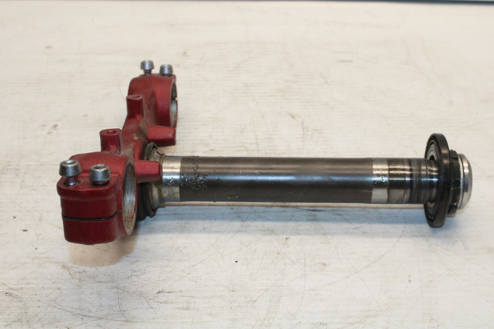 06-07 KAWASAKI NINJA 650R EX650A FRONT FORKS CLAMP LOWER TRIPLE TREE STEM BB271