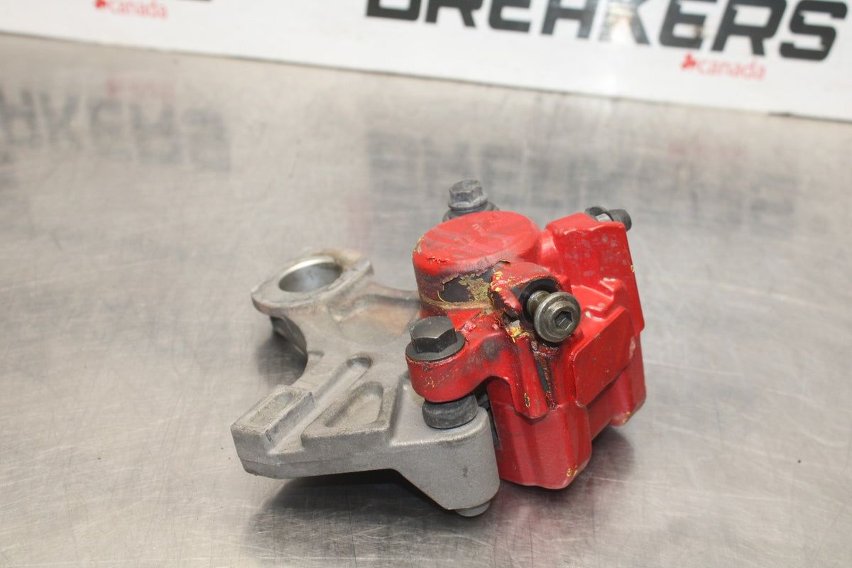 03-05 YAMAHA YZF R6  REAR BACK BRAKE CALIPER W MOUNT BRACKET BB793