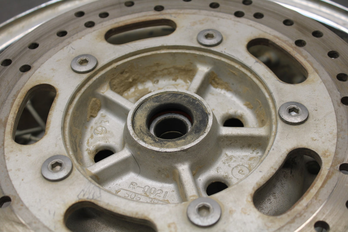 07-25 KAWASAKI VULCAN 900 VN900D CLASSIC LT REAR WHEEL BACK RIM BB842