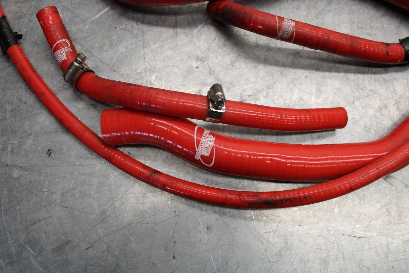1997 Suzuki GSXR750 SILICONE AS3 RADIATOR HOSES ENGINE COOLANT WATER PIPES BB527