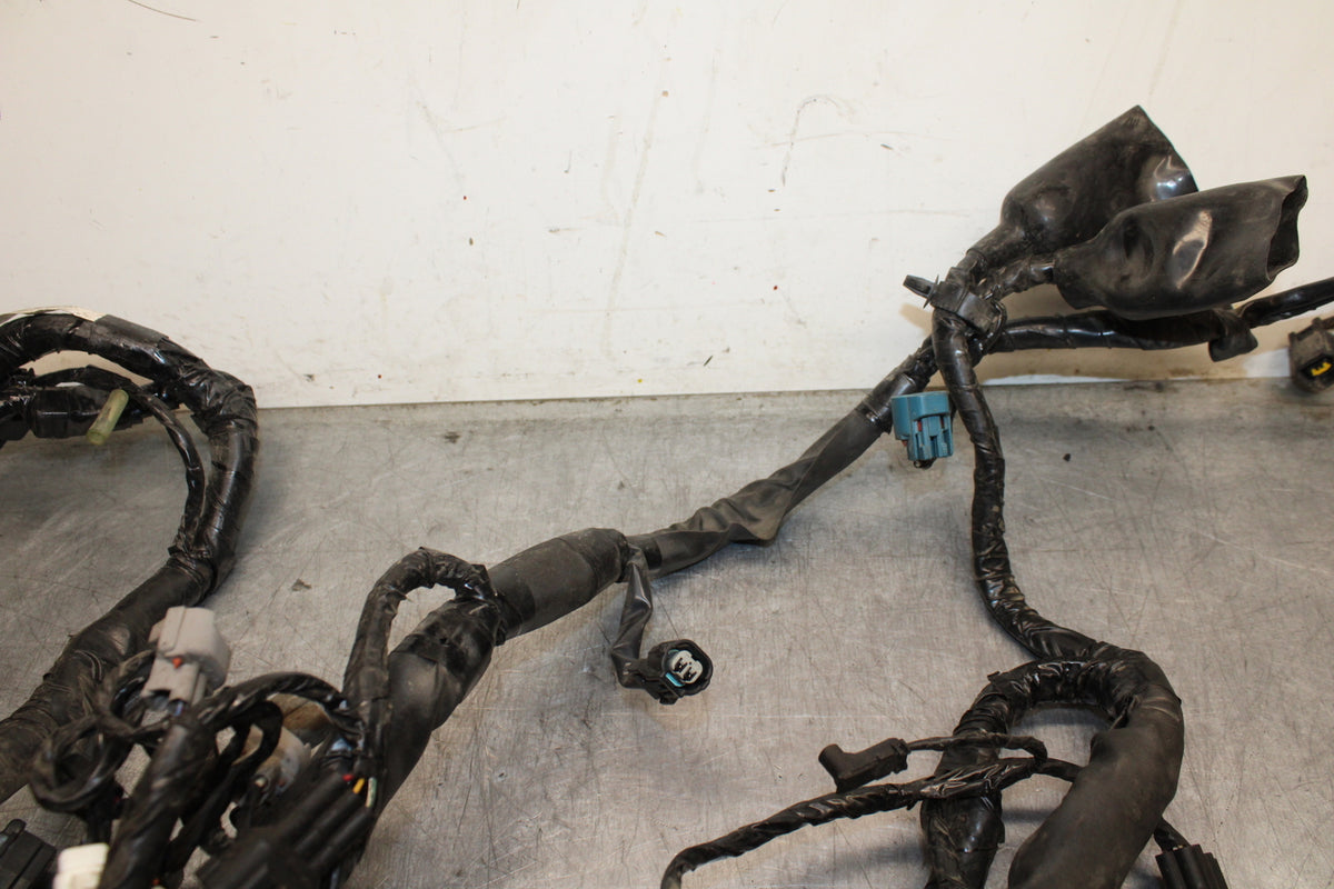 07-09 KAWASAKI VERSYS 650 MAIN ENGINE WIRING HARNESS MOTOR WIRE LOOM BB125