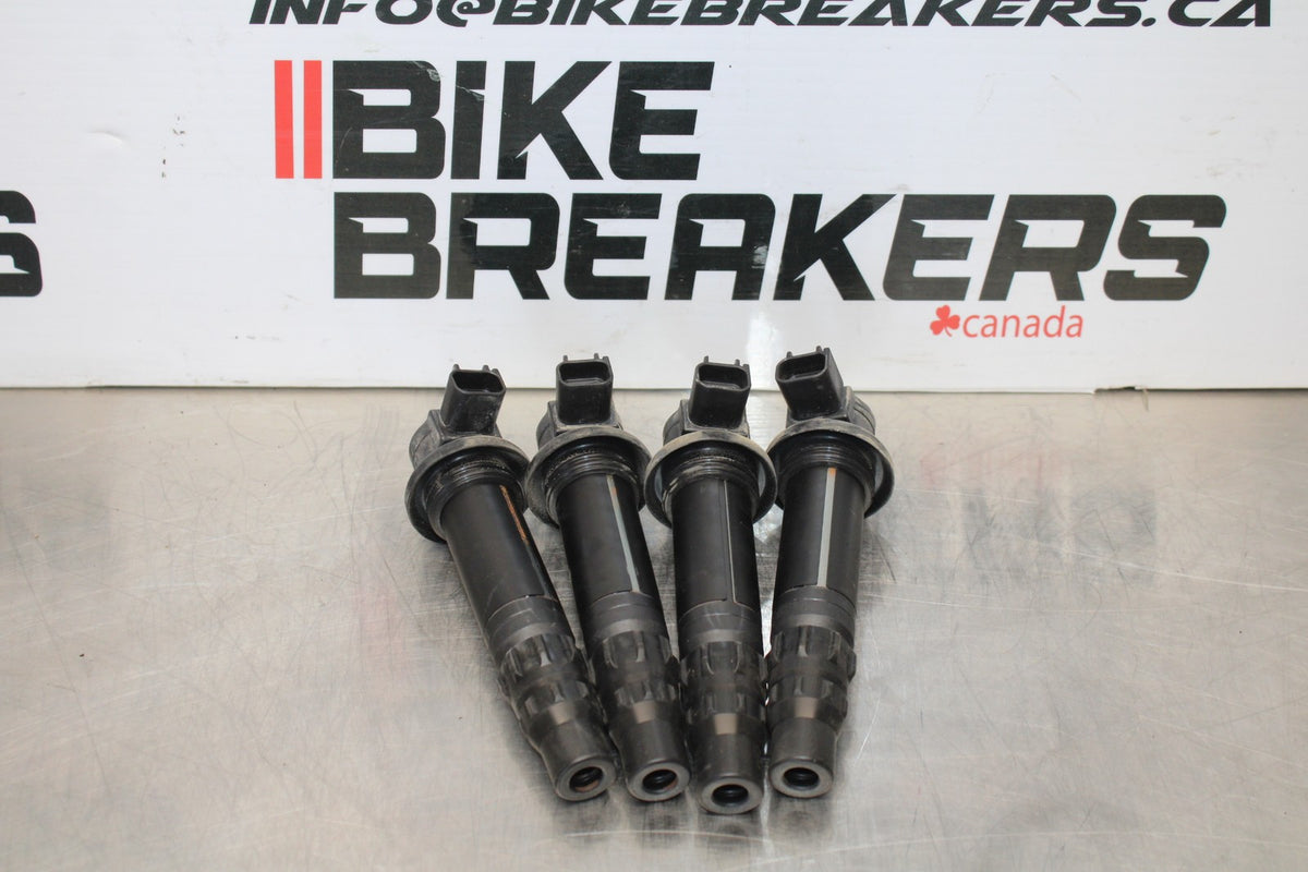 15-17 YAMAHA YZF R1 IGNITION COILS COIL SPARK PLUG CAPS BB190