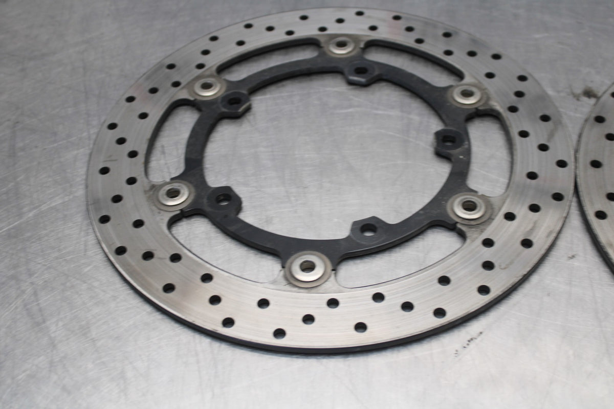 15-17 YAMAHA FJ09 FRONT LEFT RIGHT BRAKE ROTORS DISCS BB906