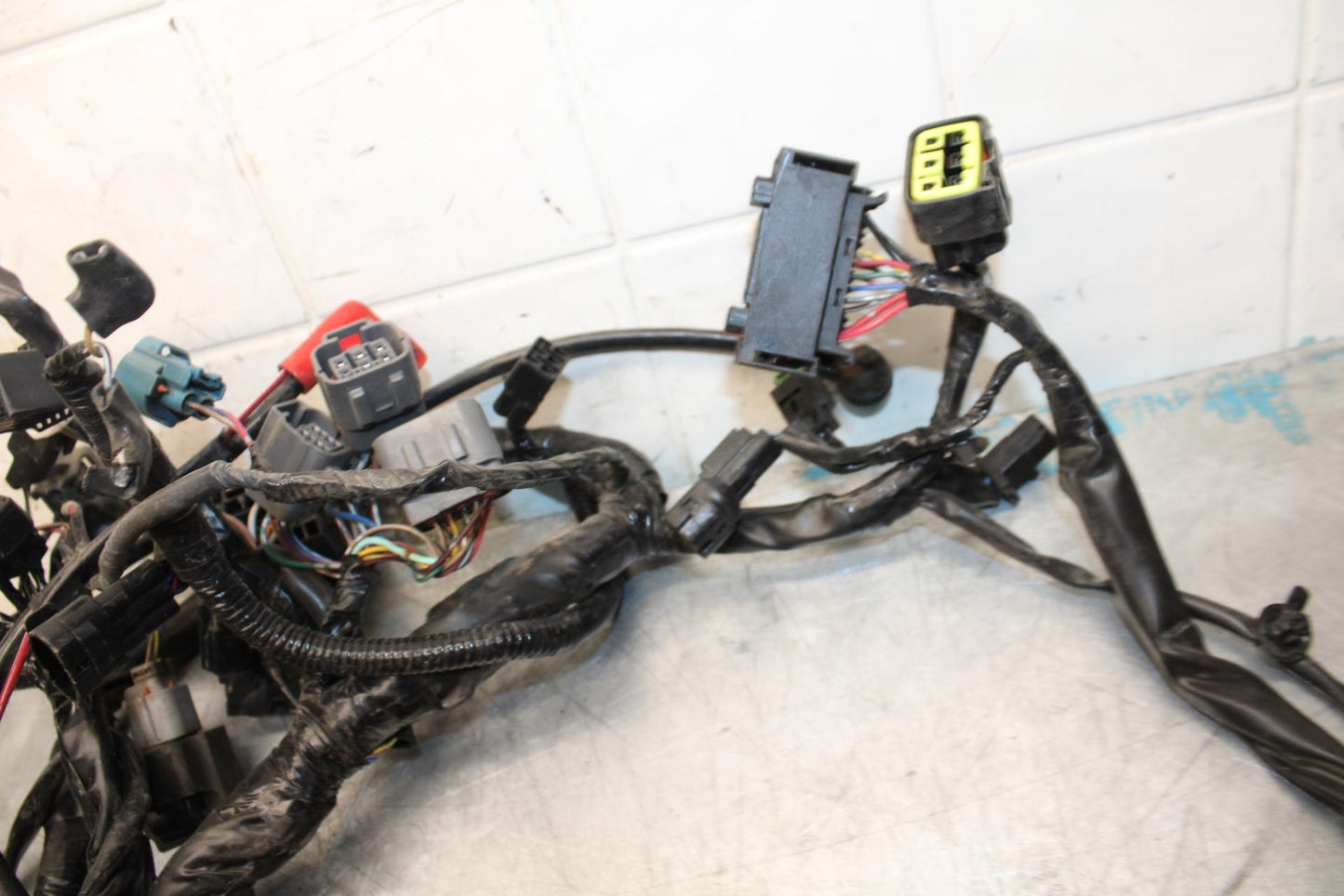 12-17 KAWASAKI NINJA 650 MAIN ENGINE WIRING HARNESS MOTOR WIRE LOOM BB470