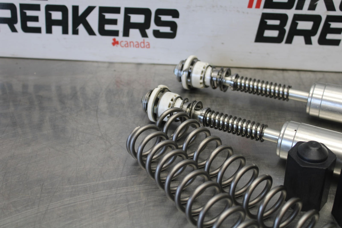 11-26 SUZUKI GSXR750 FRONT FORKS SHOCK SUSPENSION INTERNALS SET PAIR BB882