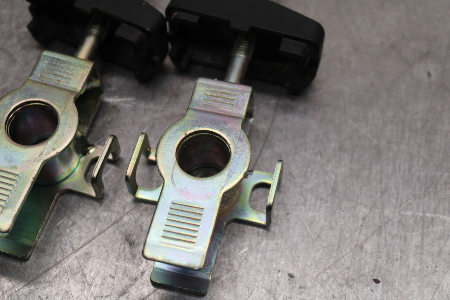 19-24 YAMAHA R3 SWINGARM CHAIN TENSIONER ADJUSTMENT BRACKETS  BB736