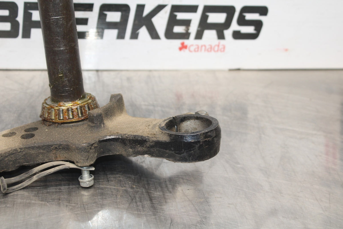 77 SUZUKI GS750 FRONT FORKS CLAMP LOWER TRIPLE TREE STEM 51410-45X01 BB779