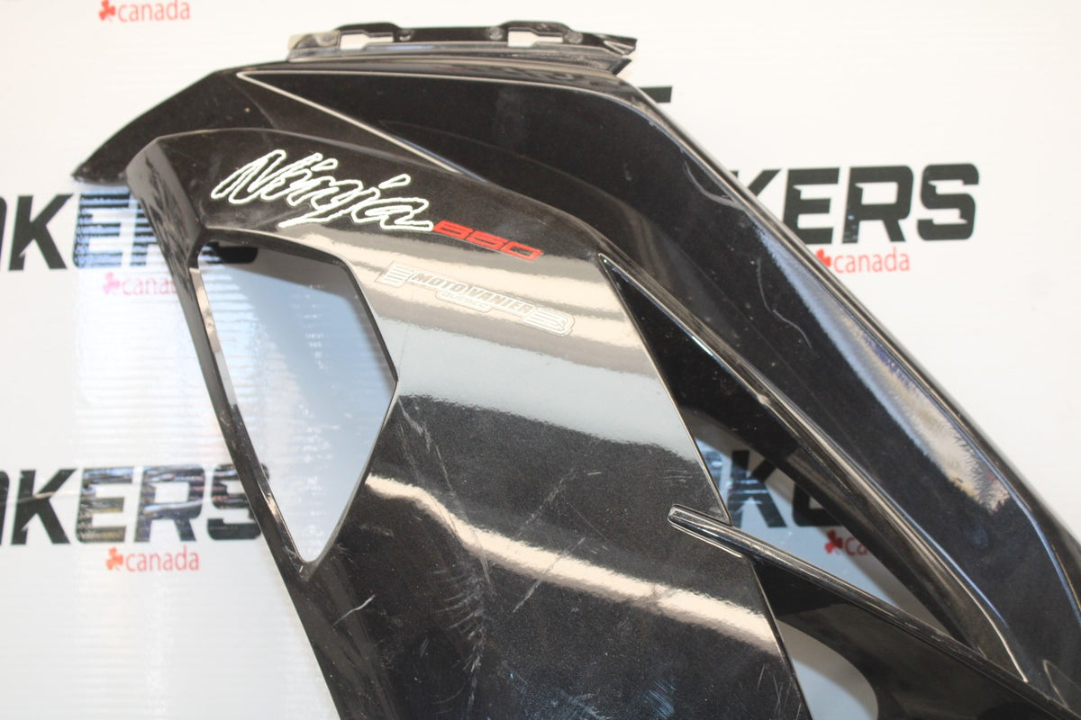 12 KAWASAKI NINJA 650 EX650E LEFT LOWER MID UPPER SIDE FAIRING COWL BB926