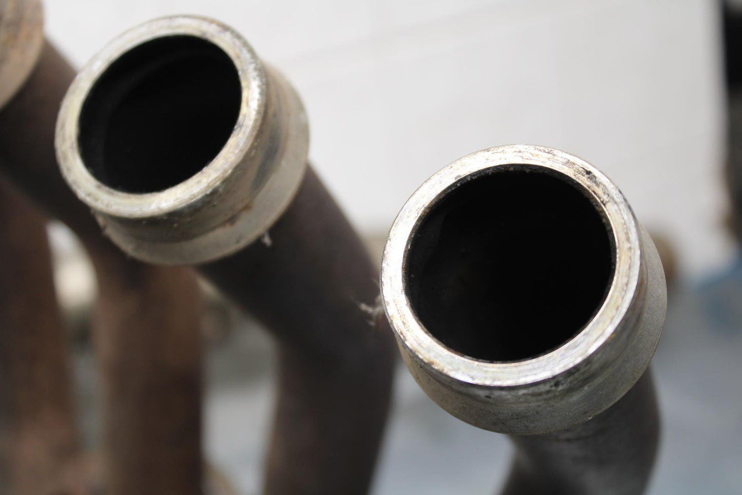 2000 Yamaha YZF R6 FULL EXHAUST SYSTEM HEADERS PIPE MUFFLER BB558