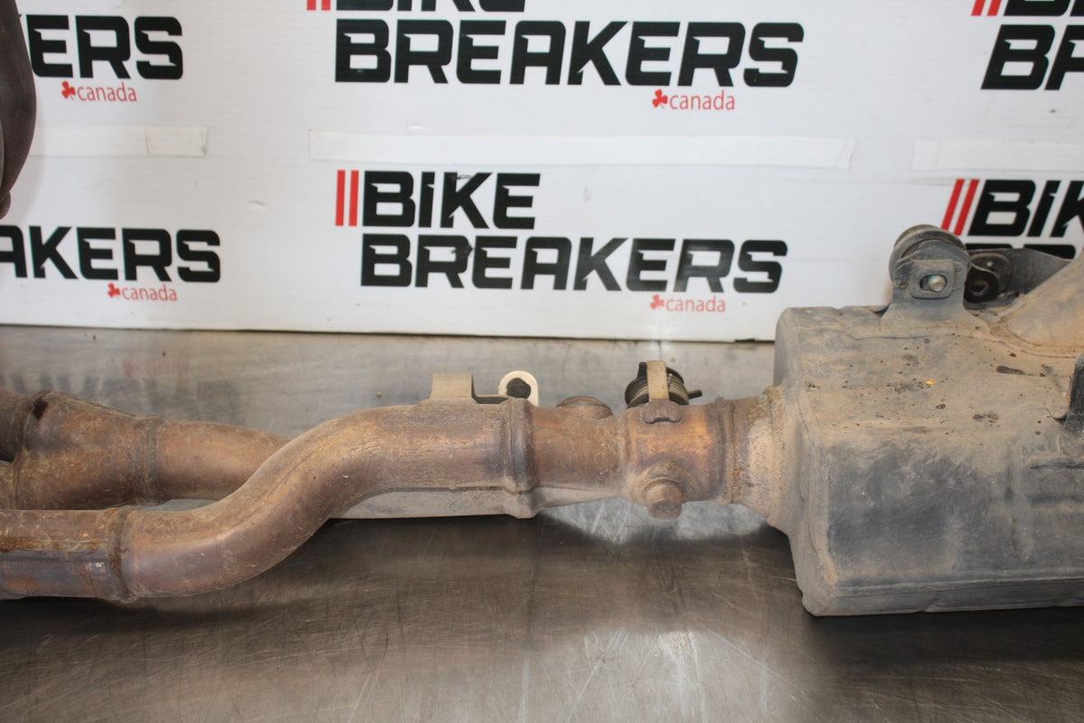18 SUZUKI GSXR750 EXHAUST HEADER PIPES MANIFOLD BB891