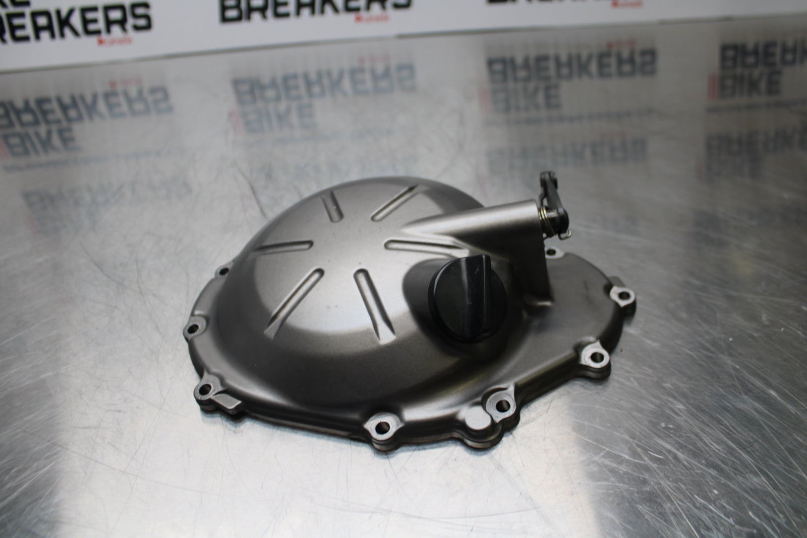 13-18 KAWASAKI NINJA ZX6R CLUTCH SIDE ENGINE MOTOR COVER BB143
