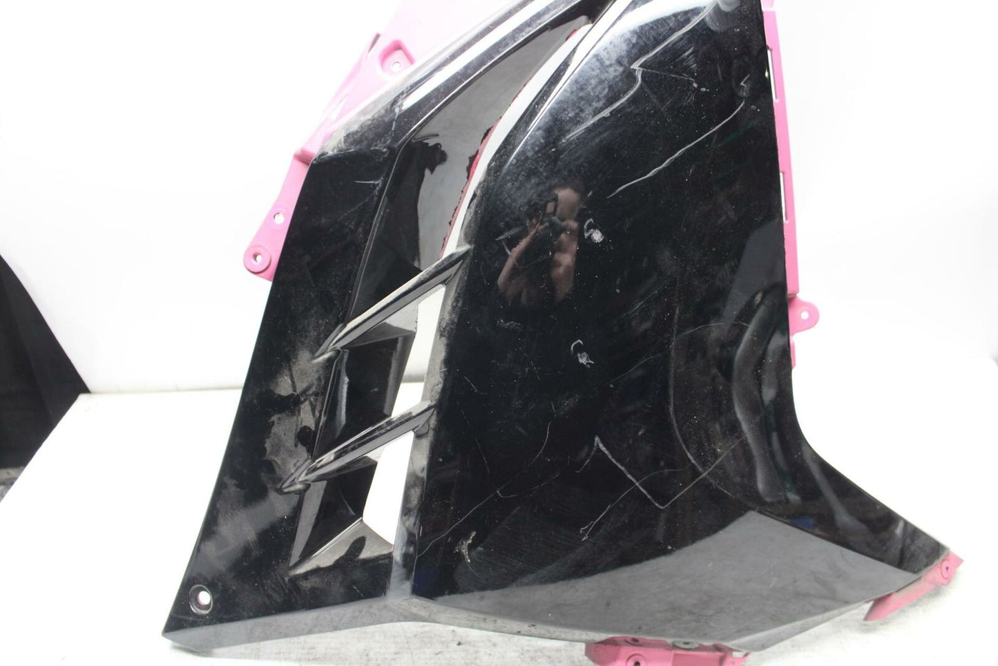 12-13 KAWASAKI EX300 NINJA LEFT MID UPPER SIDE FAIRING COWL PLASTIC BB373