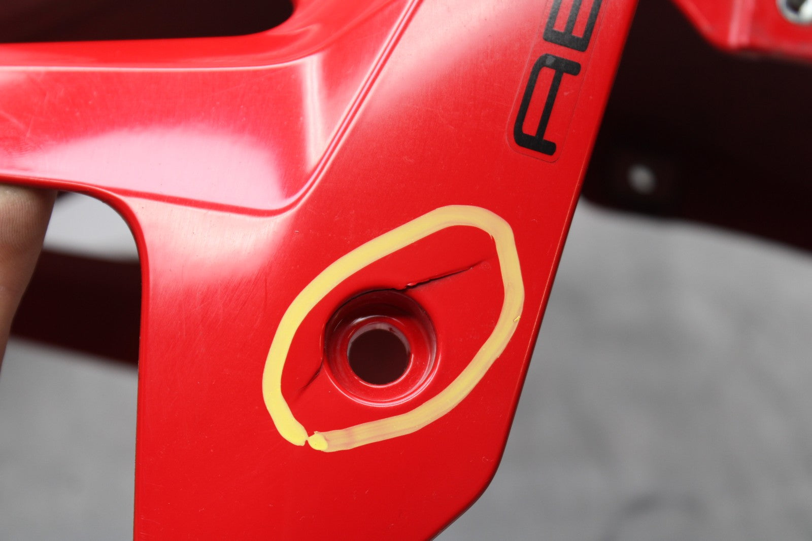 18-23 KAWASAKI NINJA 400 EX400 ABS FRONT WHEEL FENDER COWL FAIRING BB177