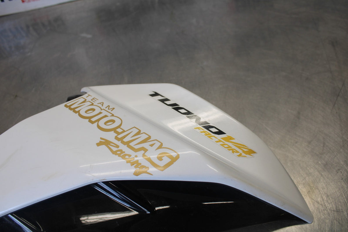 24 APRILIA TUONO V4 1100 FACTORY ABS RIGHT FRONT UPPER MID SIDE FAIRING BB887