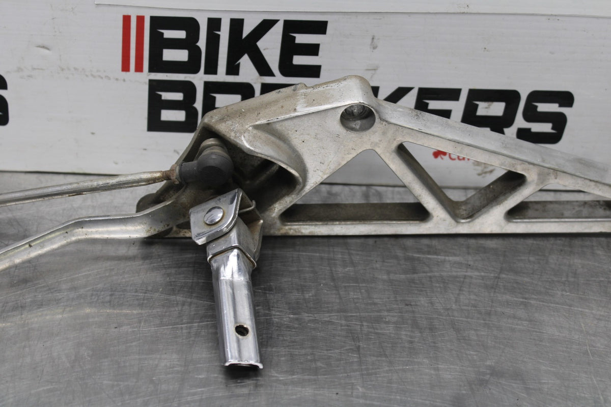 84 HONDA INTERCEPTOR 1000 VF1000F LEFT REARSET REAR SET FOOT PEG W SHIFTER BB878