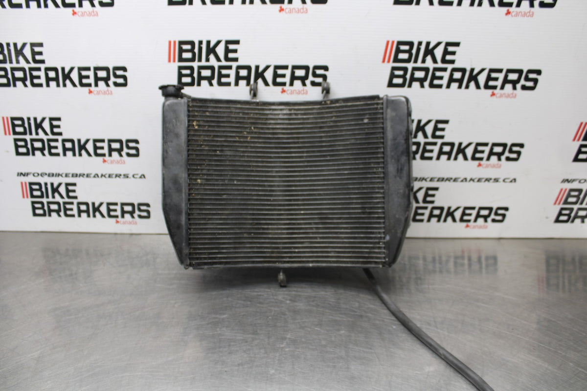 07-08 KAWASAKI NINJA ZX6R ENGINE RADIATOR MOTOR COOLER COOLING RADIATER BB855