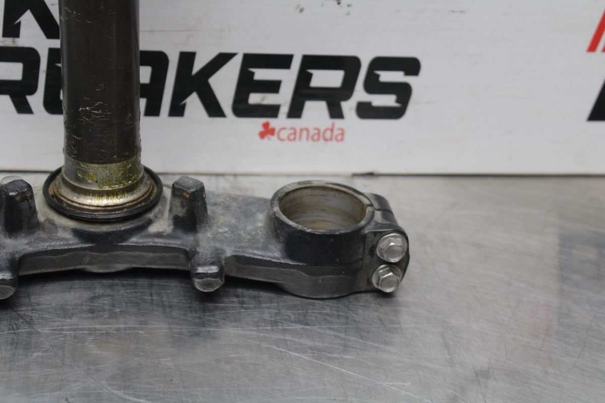 06 KAWASAKI Z750 FRONT FORKS CLAMP LOWER TRIPLE TREE STEM BB837