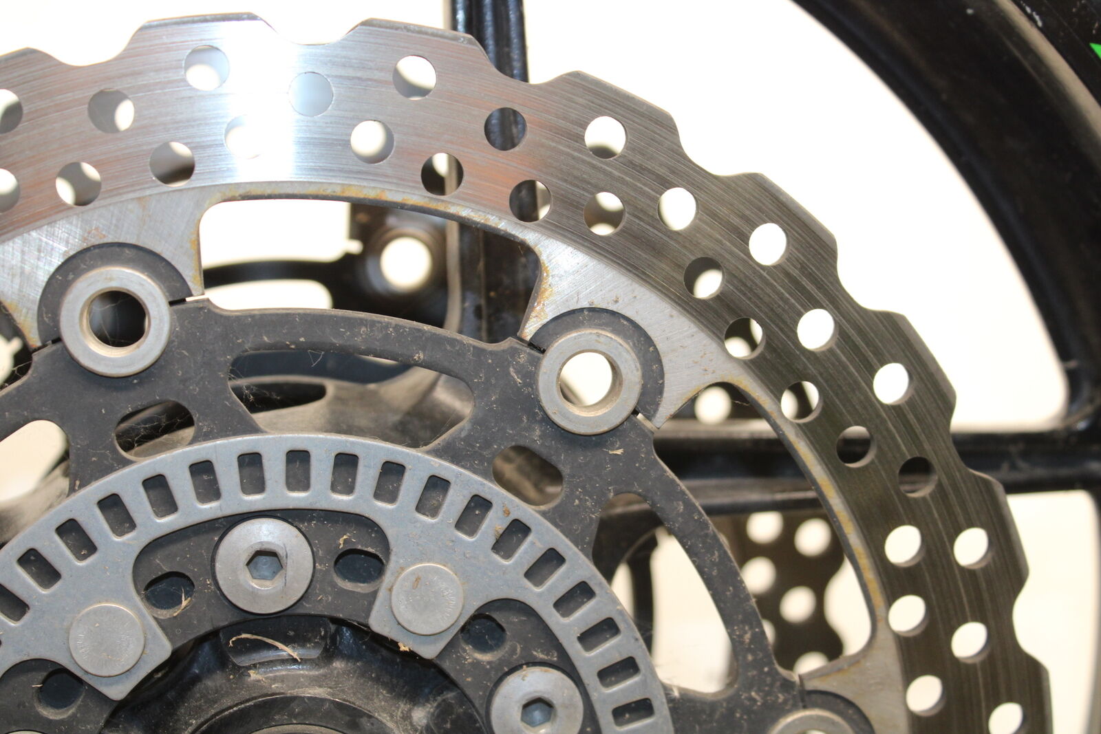 12-17 KAWASAKI ER-6N Z650 FRONT RIM FRONT WHEEL BB709